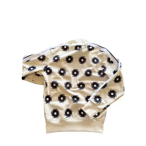 RETAIL $690 Palm Angels Hurricane Track Jacket Print Zip Up Jacket *NWT*SZ SMALL - Picture 4 of 10